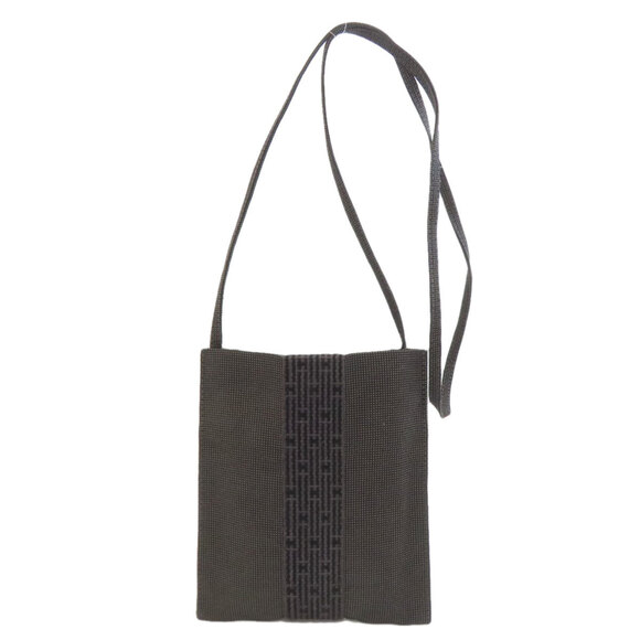 Hermes Air Line Pochette Shoulder Bag Canvas Women's HERMES